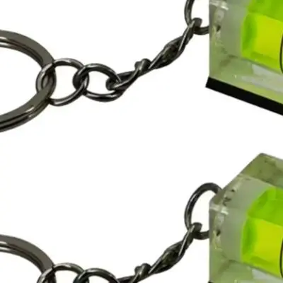 3pcs Magnetic Bubble Level Square For Acrylic Keychain For Mini For Spirit Level Tool 30mm Accuracy Yellow Red For Metal For