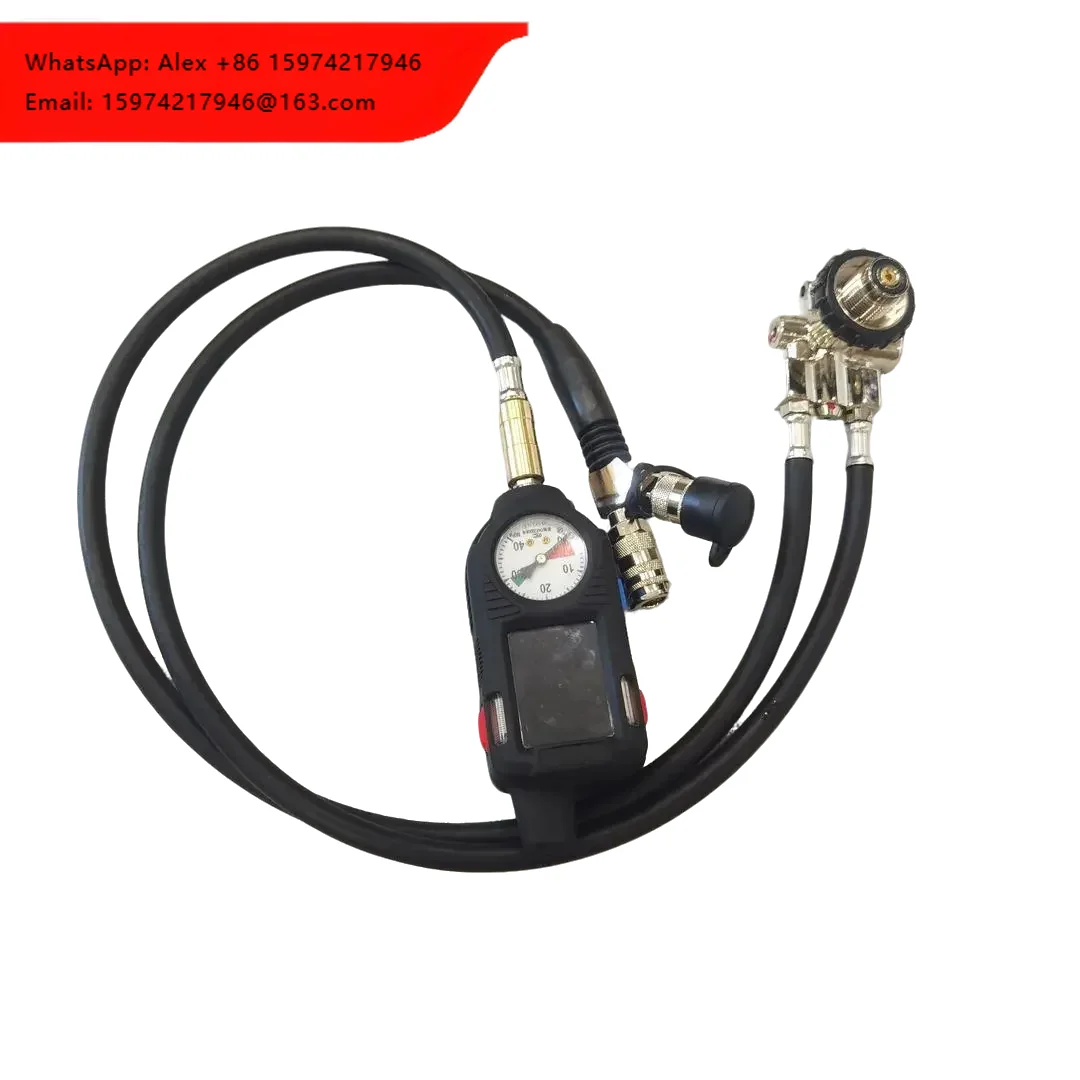 OEM New Design High Quality Heat Insulation Dual-Stage Pressure Regulator For SCBA Appartuas Firefighting Equipment