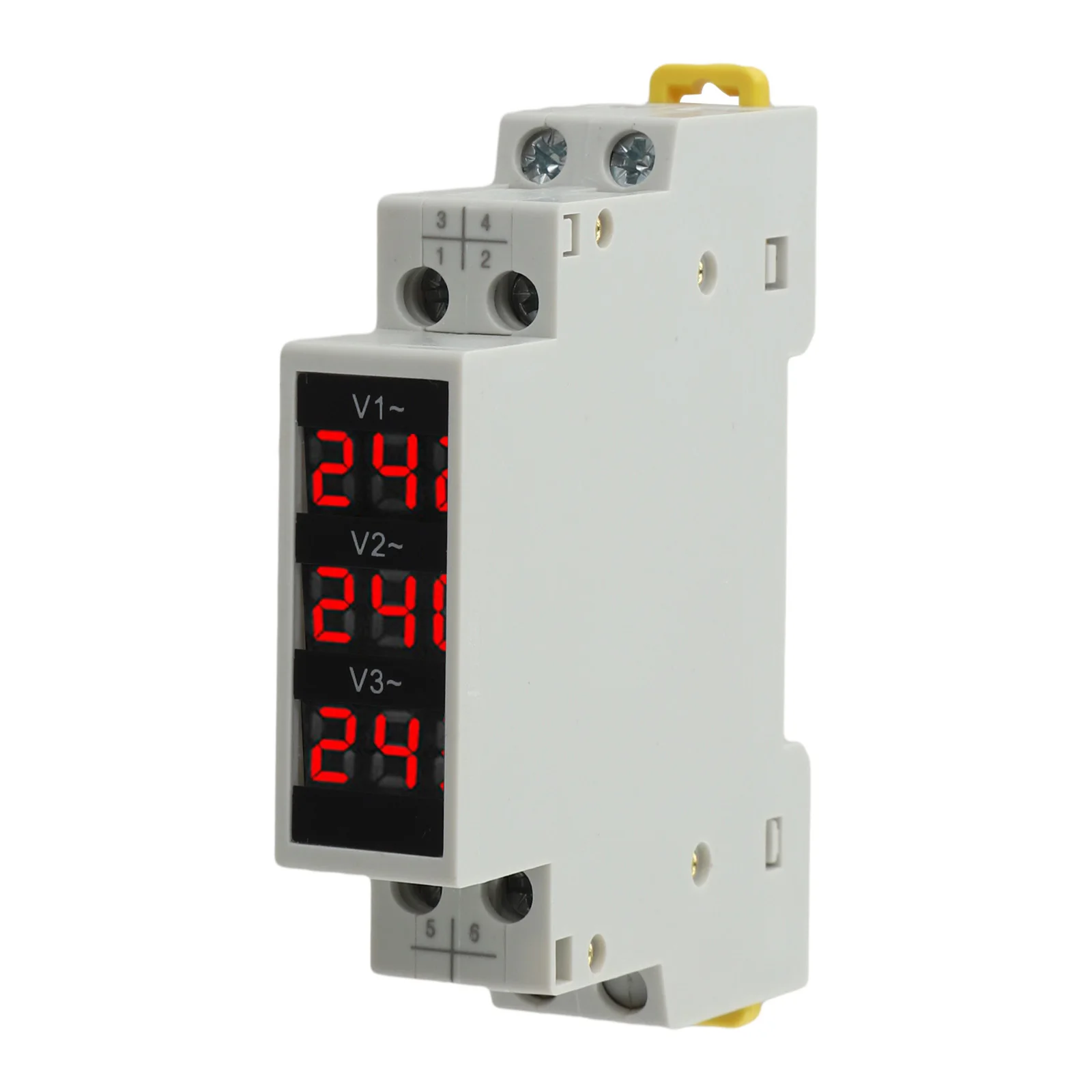 Electrical Monitoring Digital Voltage Meter Cold And Heat-resistant Long Lifespan Design For Commercial Applications