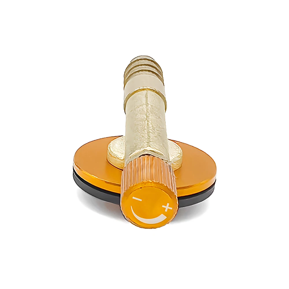 Butane Propane Gas Canister Hose Adapter with 8mm Hose Barb Flow Control Valve for Welding Torch Burner Gas Bottle Connector