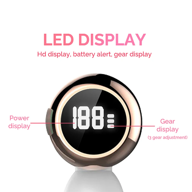 Electric Makeup Remover Massage Face Cleaning Brush Skin Spa Electric Facial Cleansing Spin Roller Sonic Massager