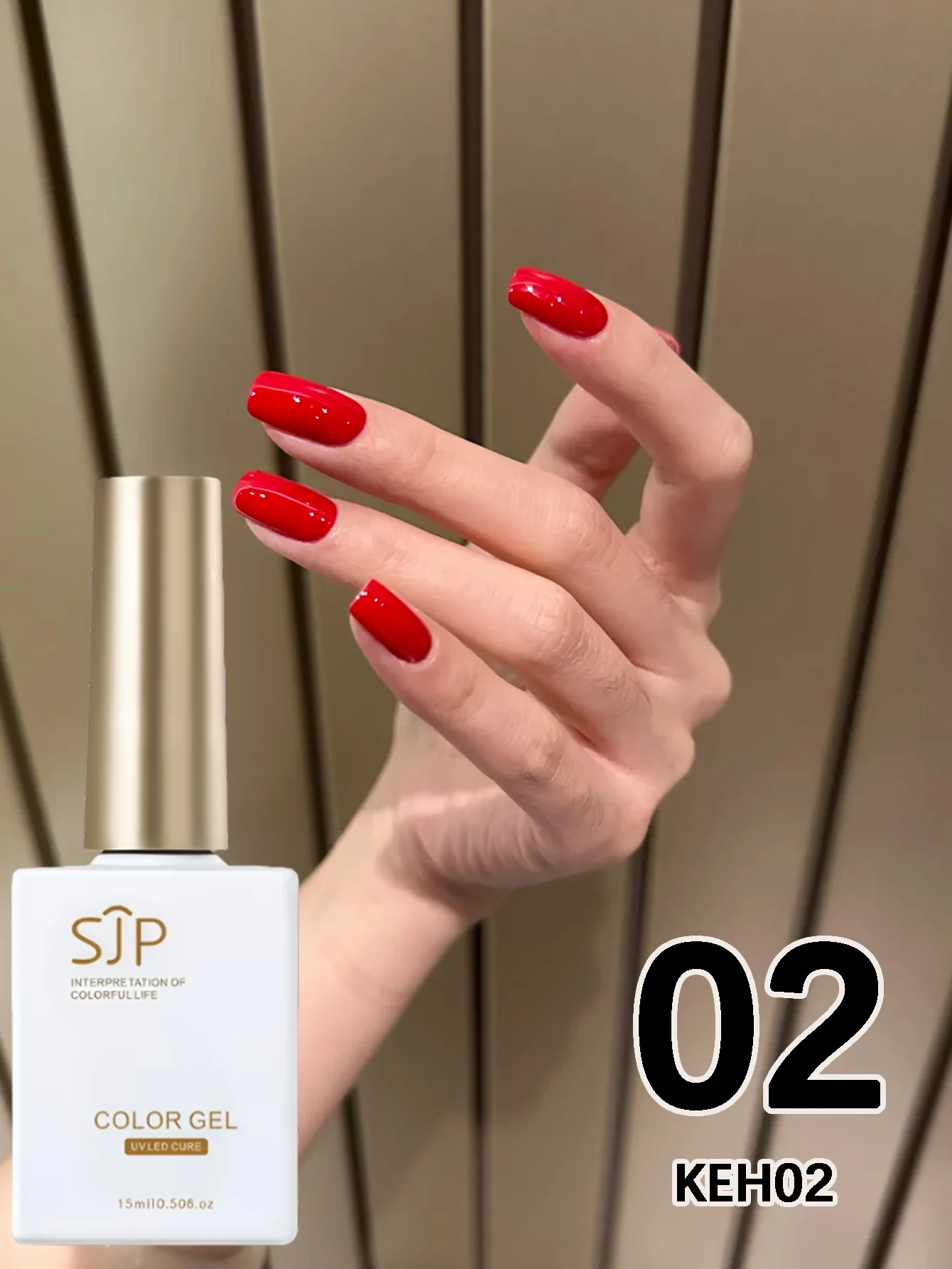 15ml Burgundy Series Gel Nail - Nail Art Burgundy recension och pris