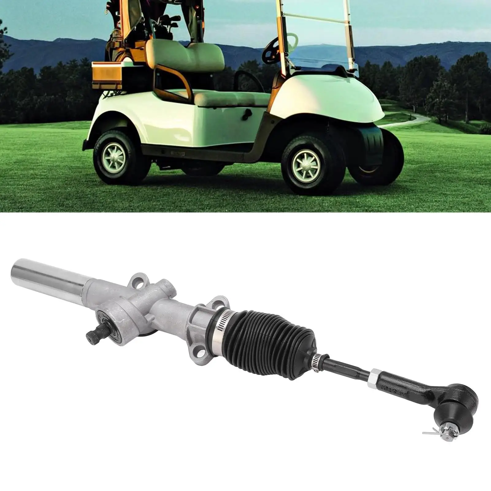 مجموعة صندوق تروس التوجيه 70964G01 رف + ترس لاستبدال عربة الغاز الكهربائية ezgo TXT لسيارة النادي