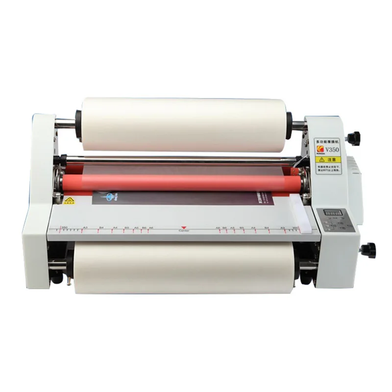 Small V350  Sealing Machine Electric Double-sided Film Laminating Machine Sends 100 Meters of High-quality Pre-coating