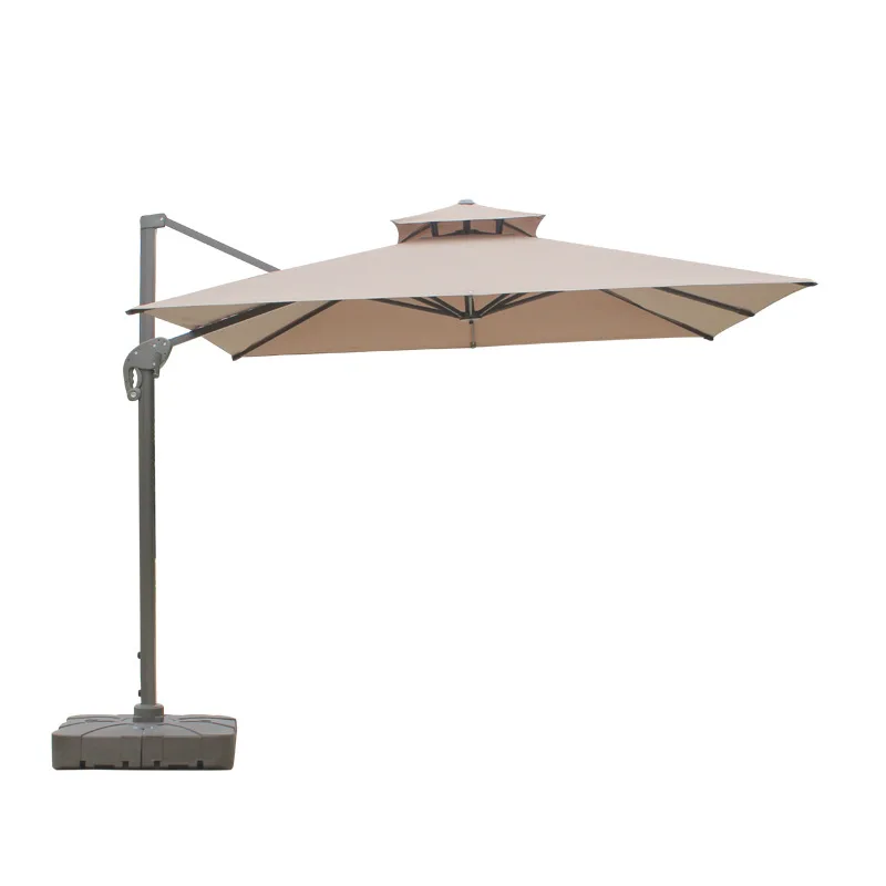 Outdoor Parasol Court Umbrella Garden Terrace Large Sun Shed Commercial Stall Balcony Villa Outdoor