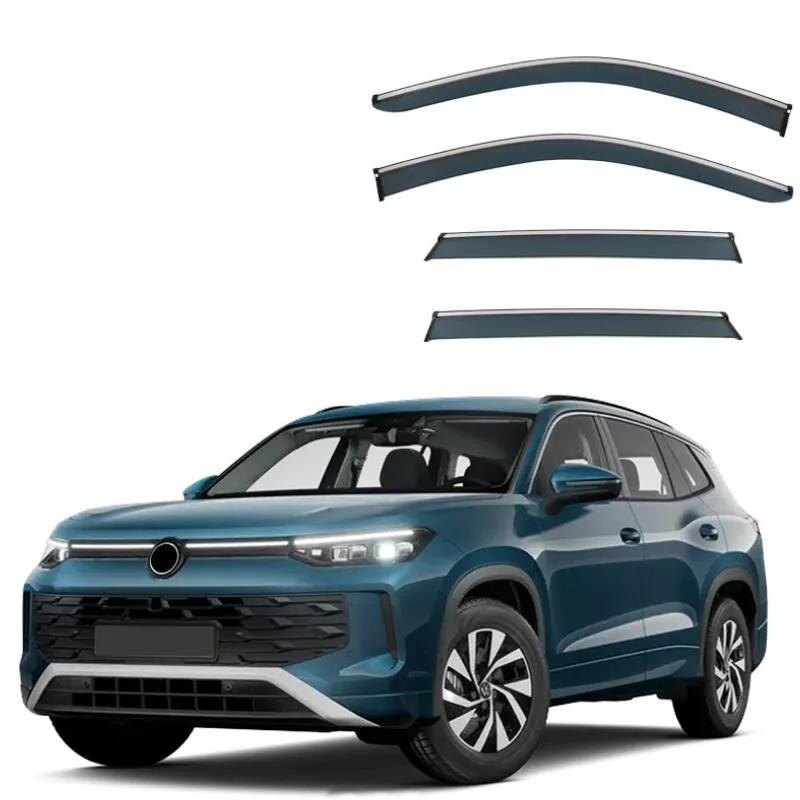 Window Visor Car Rain Guard Visor Side Window Deflector For VW Volkswagen Tayron Tiguan 2024 2025