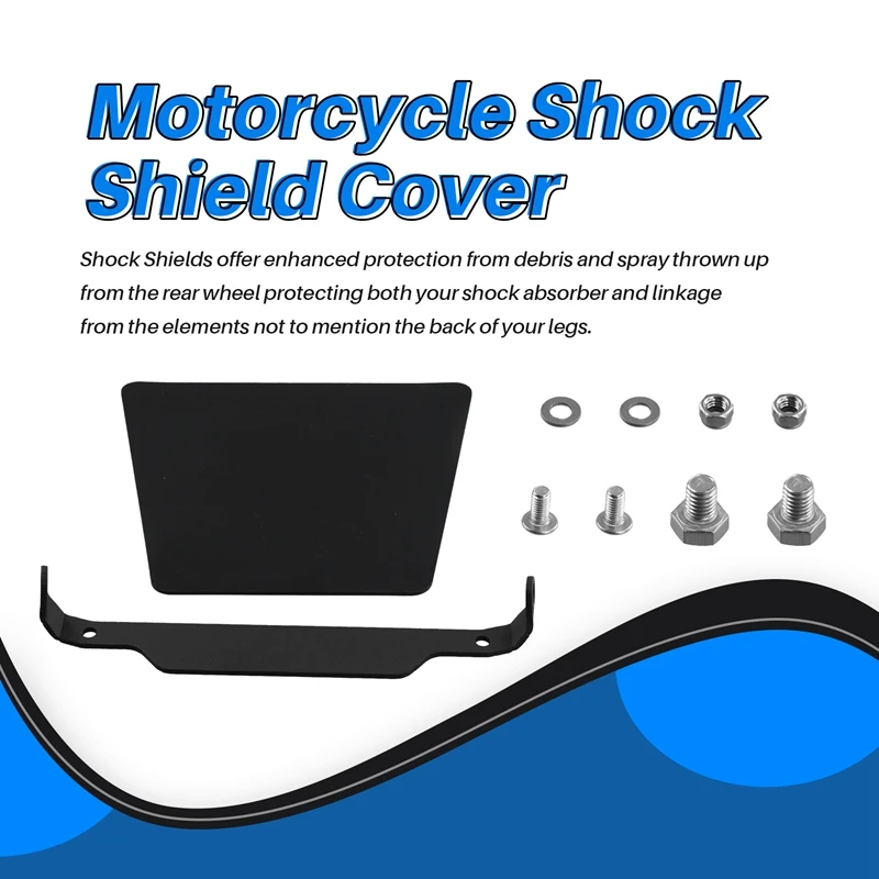 Motorcycle Accessories Shock Shield Cover For Honda NX 500 NX500 2024 Rear Fender Splash Shield Mudguard