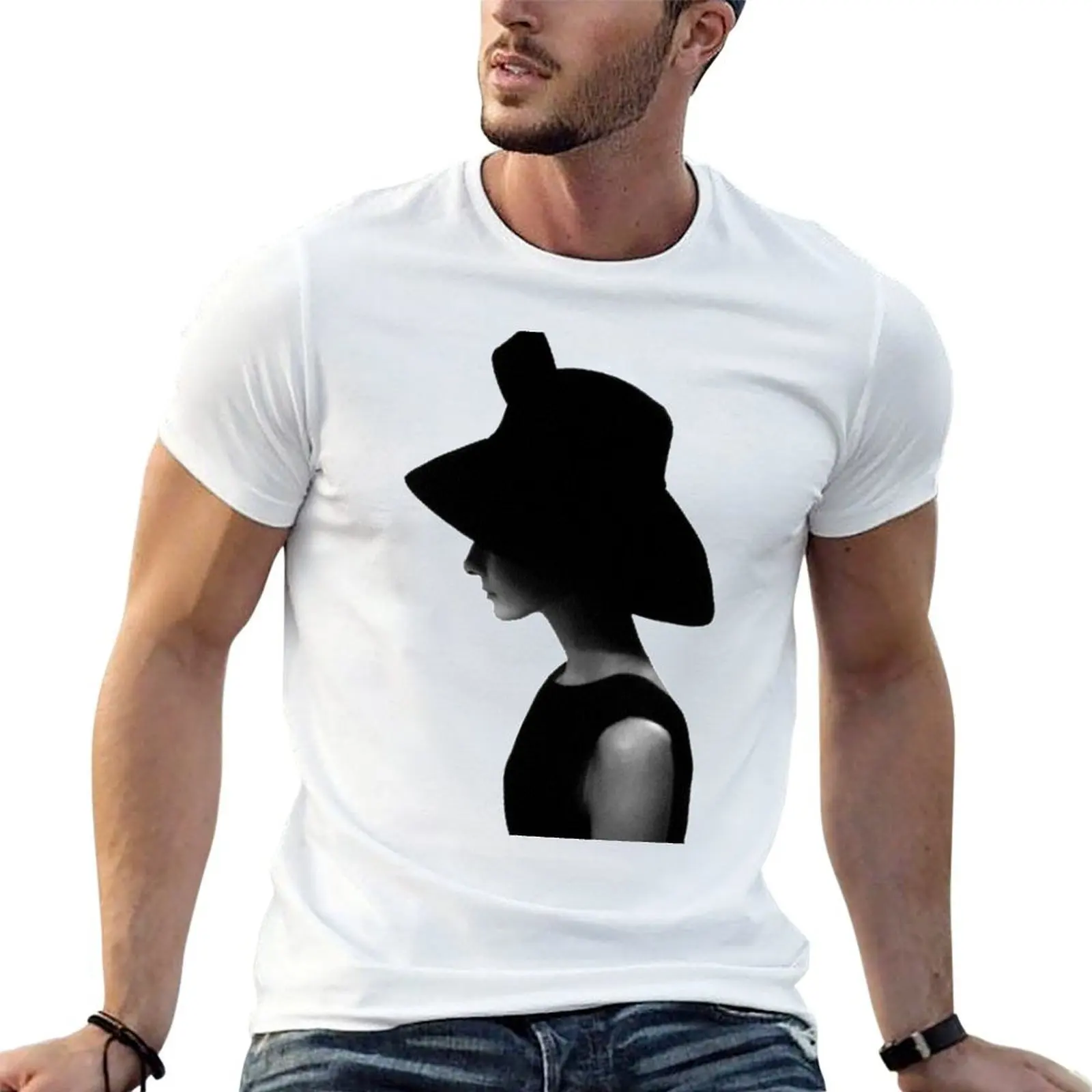 Hepburn T-Shirt quick-drying anime clothes mens plain t shirts