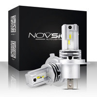 NOVSIGHT Mini Car H4 LED H7 led Headlight Bulbs H9 H8 H11 LED Lamp H7 12v 24v 9005 HB3 9006 HB4 Auto Headlamps Fog lights Kit