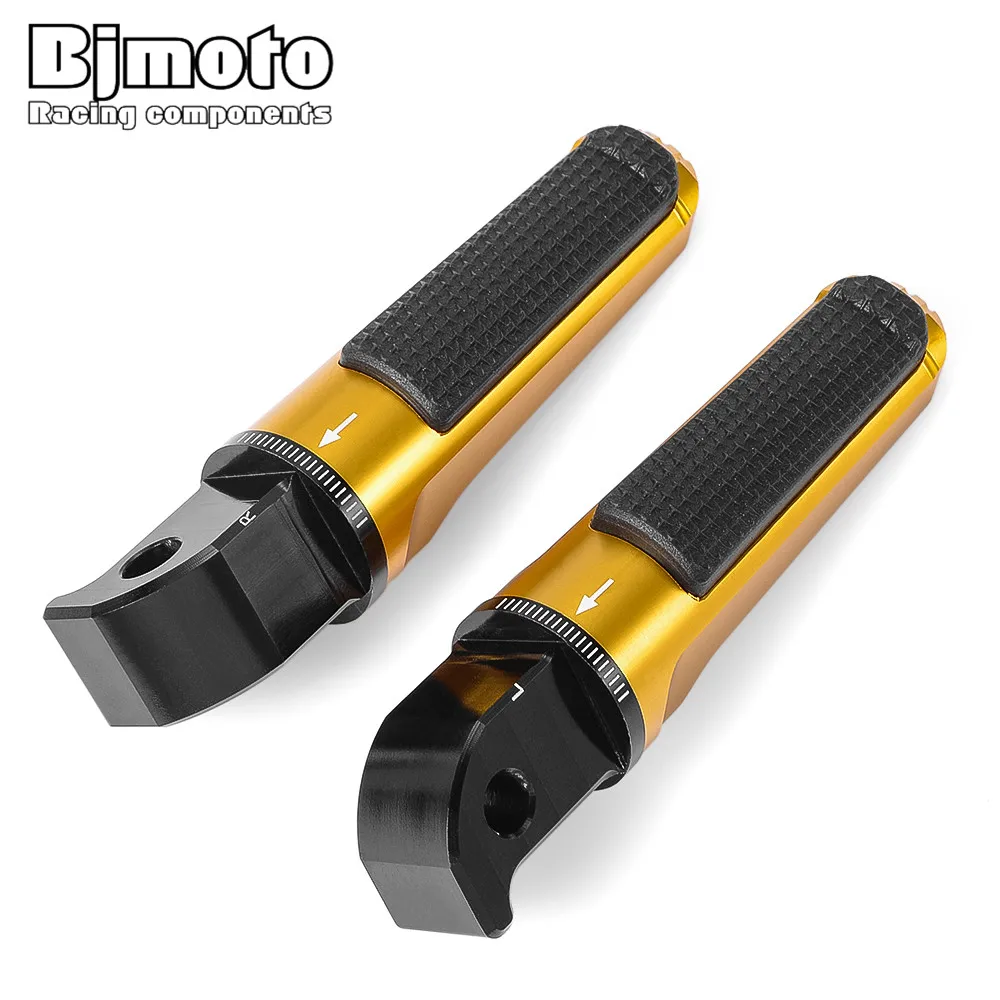 Passenger Foot Pegs Rear Pedal Footrests For Yamaha YZF R25 R3 R15 YZF-R25 YZF-R3 YZF-R15 MT-03 MT-25 MT-07 MT03 MT25 MT07