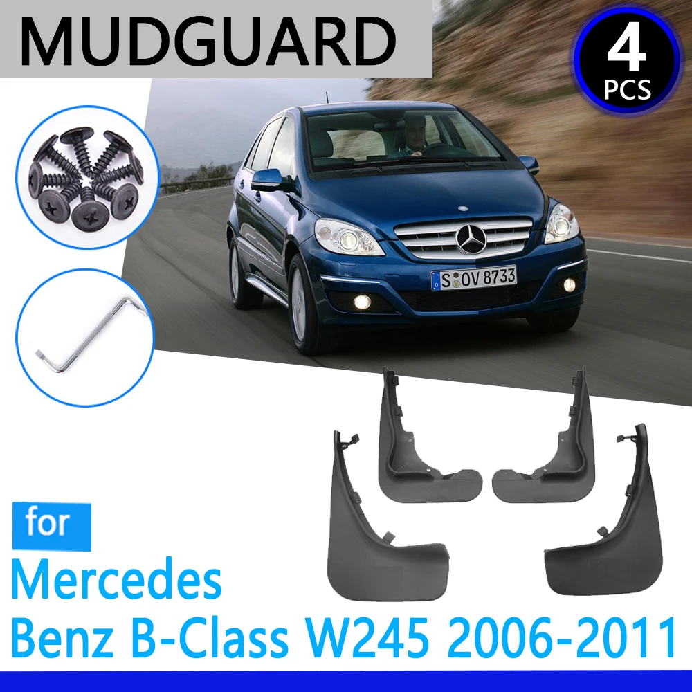 

Mudguards fit for Mercedes Benz B Class B-Class W245 2006~2011 2007 2008 Car Accessories Mudflap Fender Auto Replacement Parts