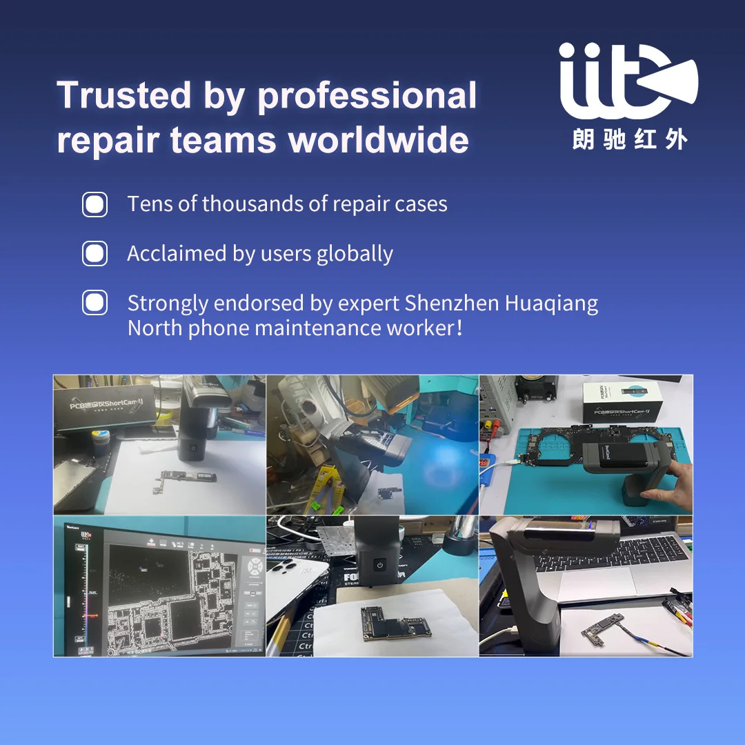 Termocamera per strumento di diagnosi per imaging termico a infrarossi per strumento di riparazione PCB mobile per telefono