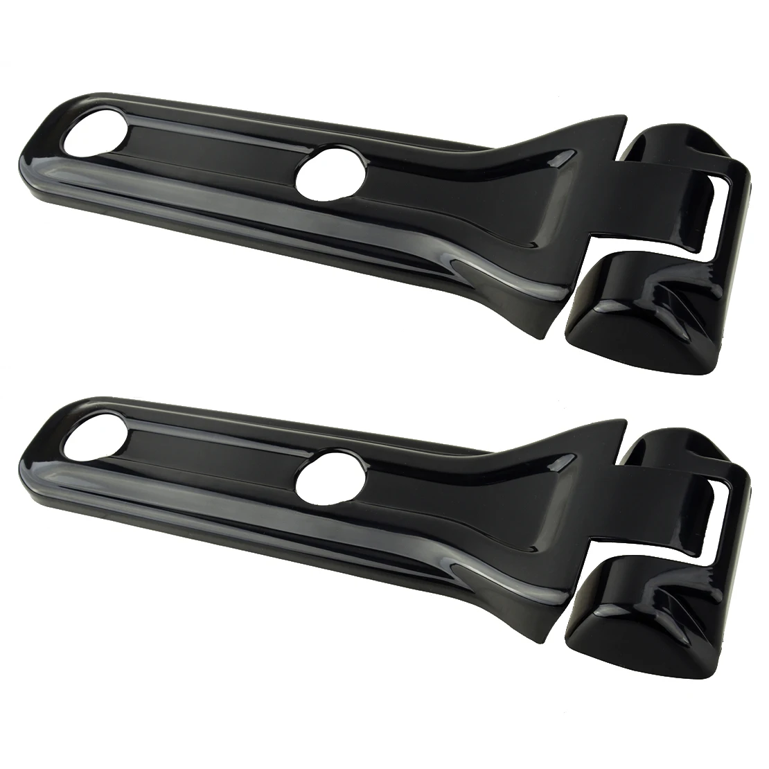 

1 Set Black ABS Car Tailgate Door Spare Tire Hinge Cover Trim Fit for Jeep Wrangler JL 2022 2021 2020 2019 2018