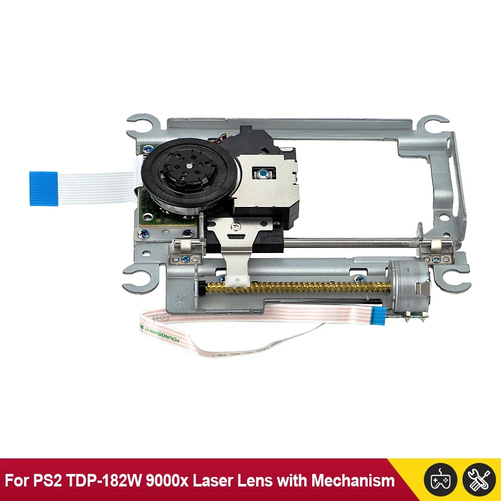 NEW Laser Lens TDP-182W TDP 182W TDP182W For PS2 Slim With Deck Mechanism Optical Laser Head 9000X 90000 Replacement