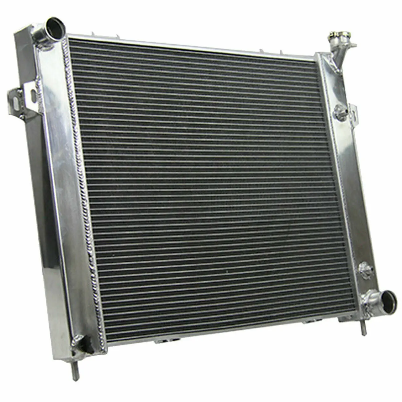 2 Row 40mm Aluminum Radiator For Jeep Grand Cherokee 5.2L 5.9L V8 1993-1998