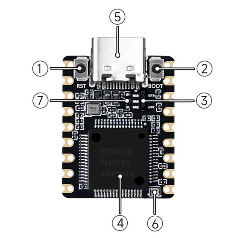 

Exquisite-RA4M1-MINI UNO Minima RA4M1 Tiny Supermini R7FA4M1 Board Compatible With R4 For Arduino