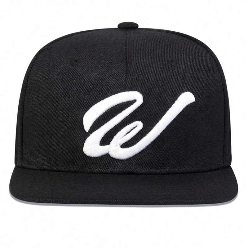 Cappelli hip-hop unisex con ricamo lettera W Primavera Autunno Berretti da baseball casual regolabili per esterni Cappello per protezione solare
