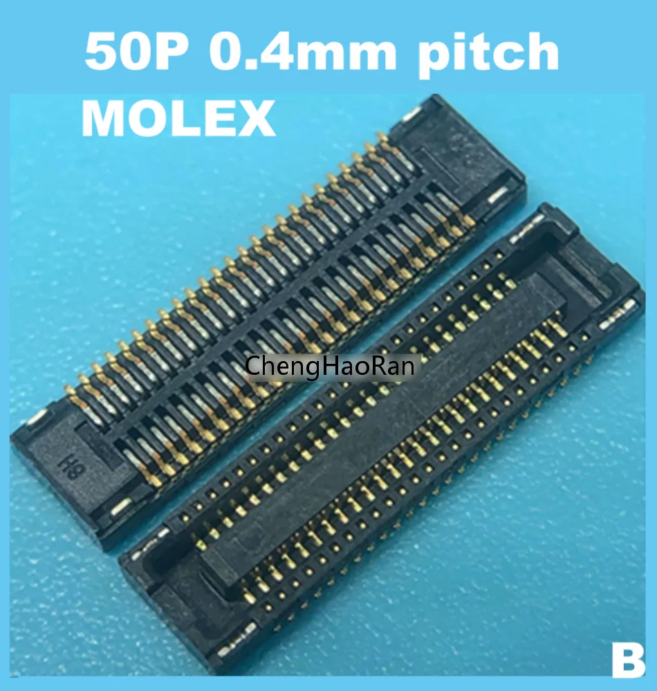 5 sztuk oryginalny nowy 50 P 0.4 0.35 Pitch Board-to-Board złącza 50Pin dla Garmin 1030 GPS FPC naprawa części 50 Pin 0.4mm odstęp