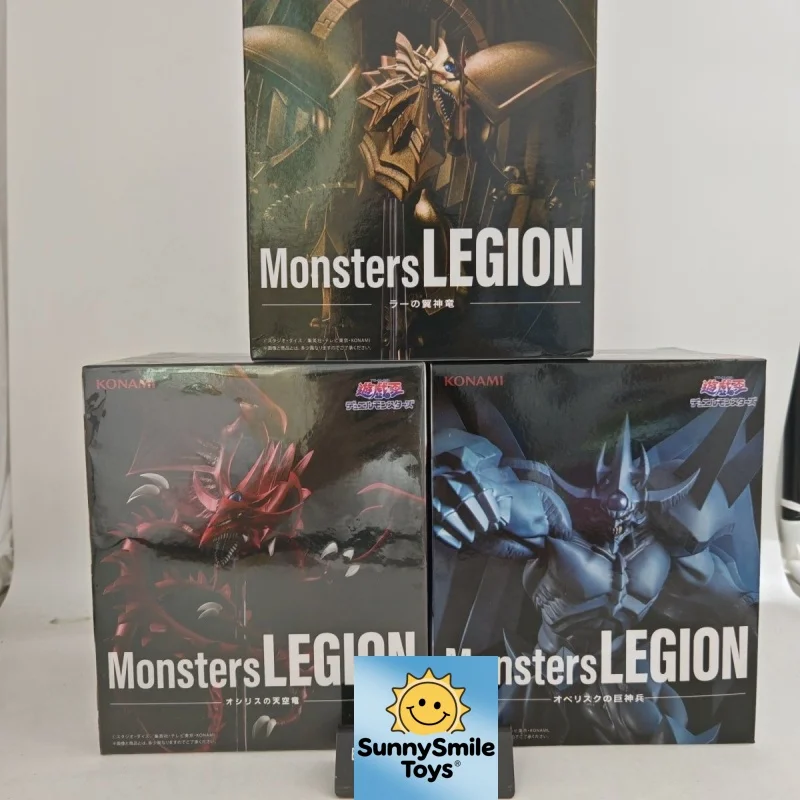 Auf Lager Konami Yu-Gi-Oh! Blauäugiger Weißer Drache Rotäugiger Schwarzer Drache Preisfigur Modell Spielzeug Echtes Geschenk für Fans