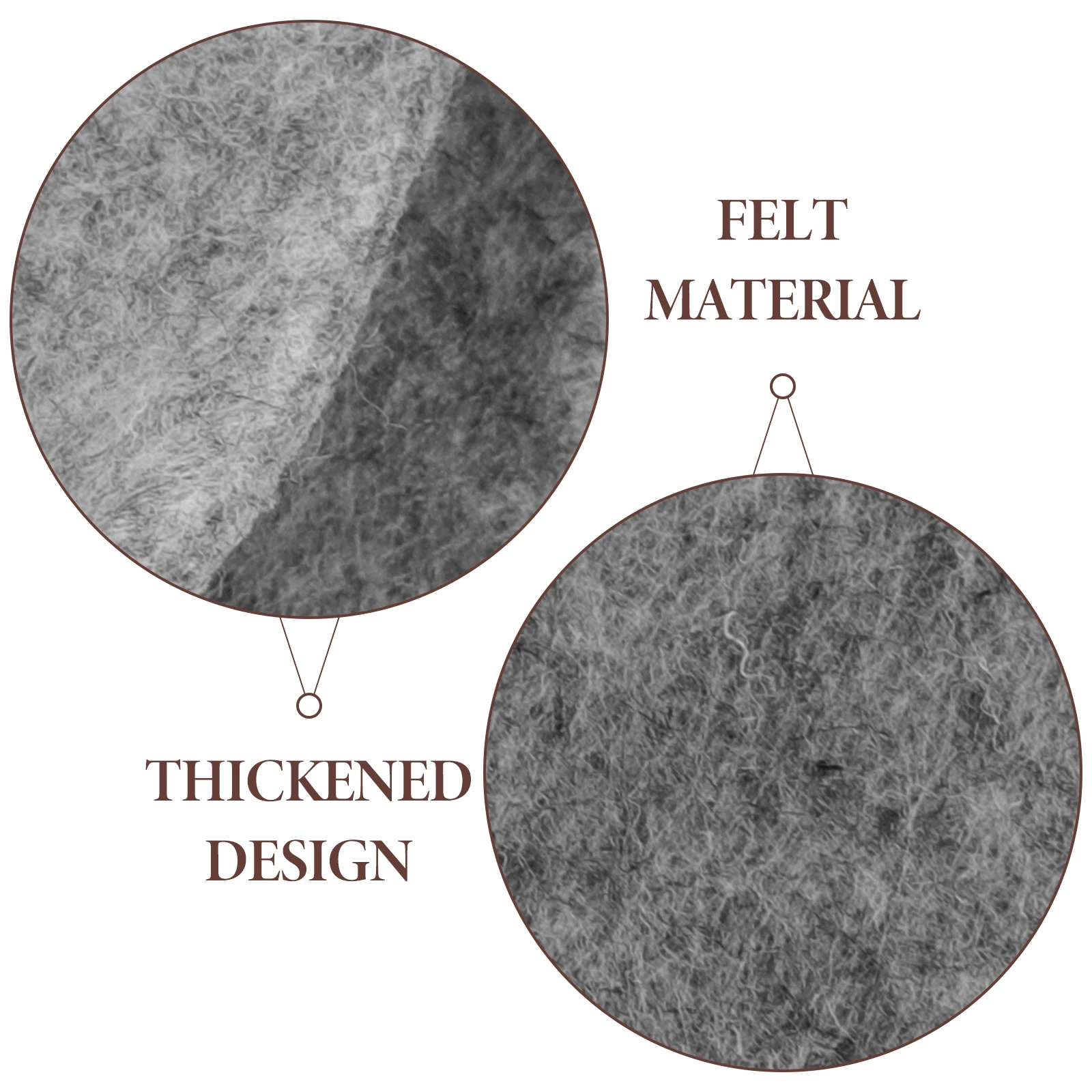 

Calligraphy Felt Pad 5mm Grey 50x70 Smooth Writing Surface Protect Desk Student Mat Calligraphy Desk Pad Chinese Painting Felt