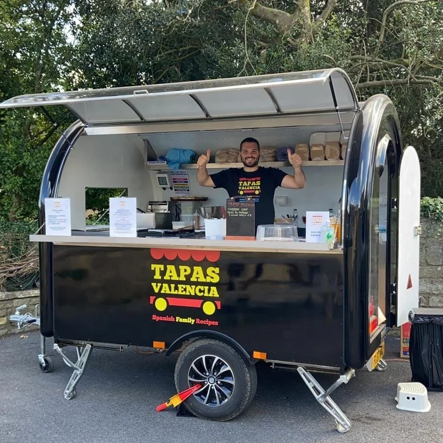 

Outdoor Popular Food Vending Carts Mobile Food Kiosk Outdoor Commercial Street Pineapple Juice Kiosk