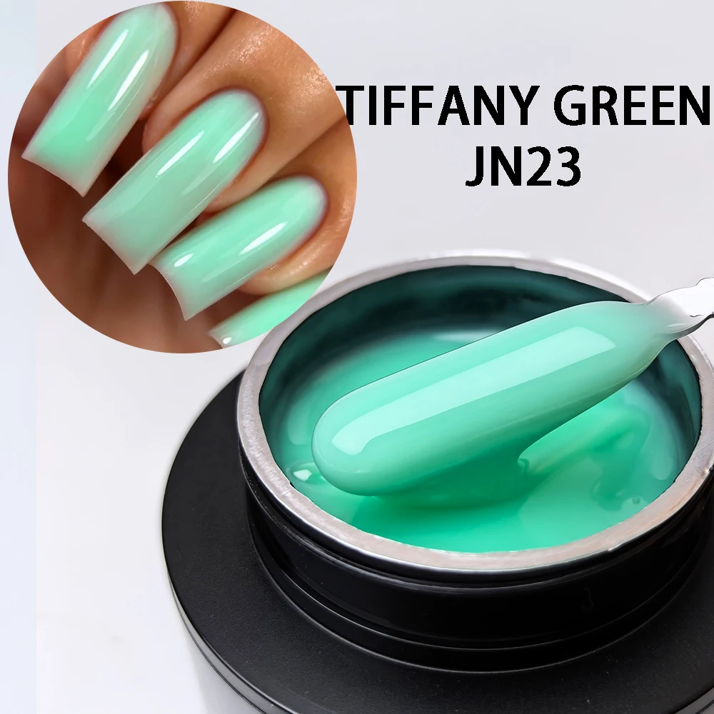 Jillnails 50g Zelfnivellerende Medium Gel 50ml Melkachtig Roze Wit Gel Builder voor Nagels Extension Nail Building