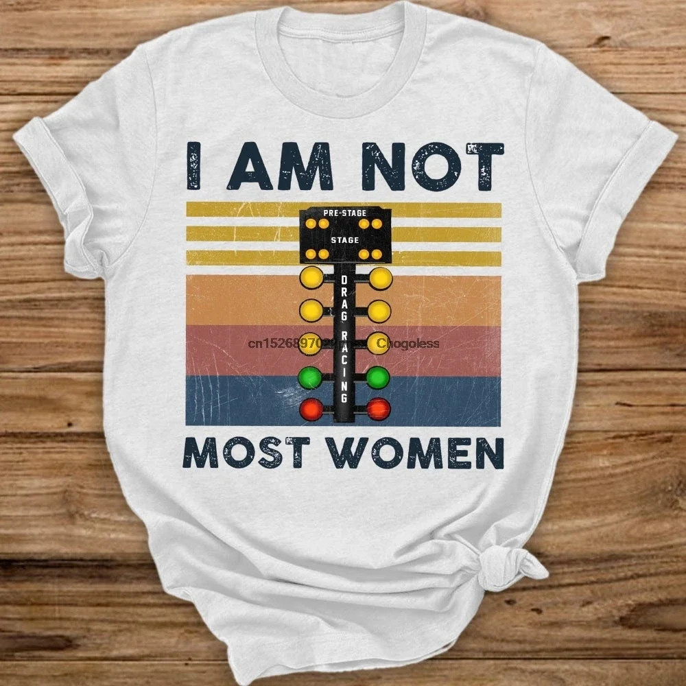 

Забавная винтажная Женская футболка «I Am Not More Women» в подарок