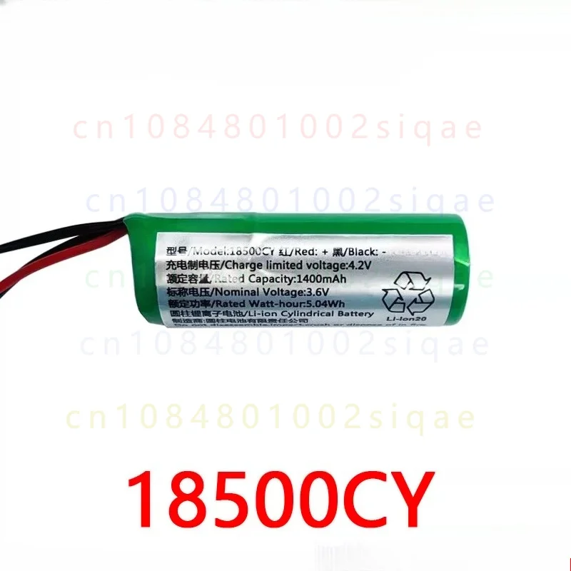 1PCS FOR Philips HX333S Water Flosser 18500CY Lithium Battery 3.6V 1400mAh Rechargeable Cell