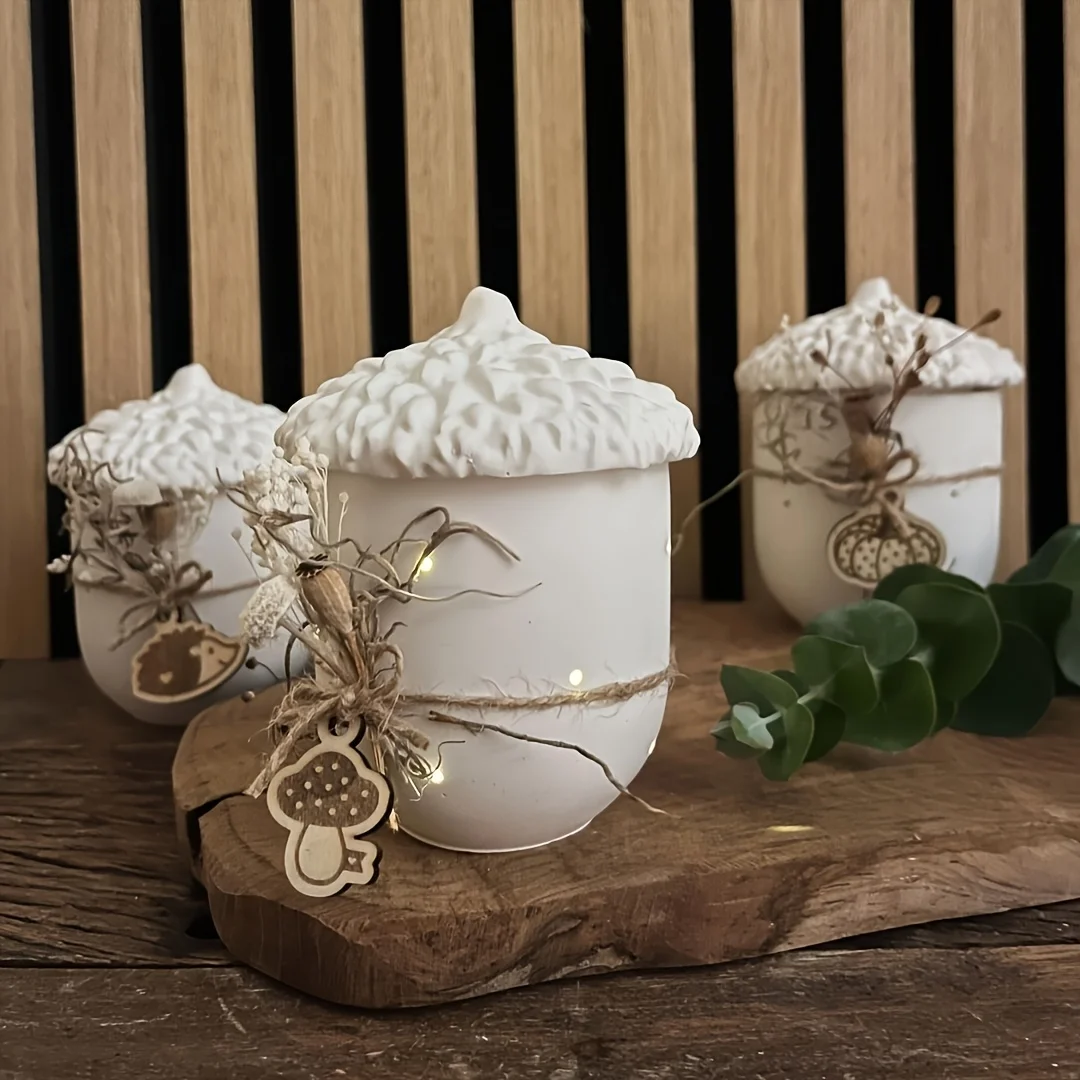 1SET Pine Cone Jar … - image