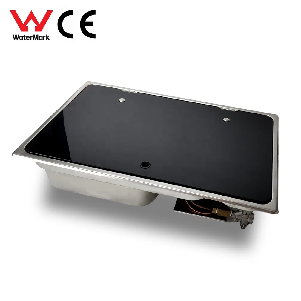 RV Yacht Marine Caraven Camper Van Boat Restauraut Sink Combination Cook Top Cooker Cooking Top Gas Cooker