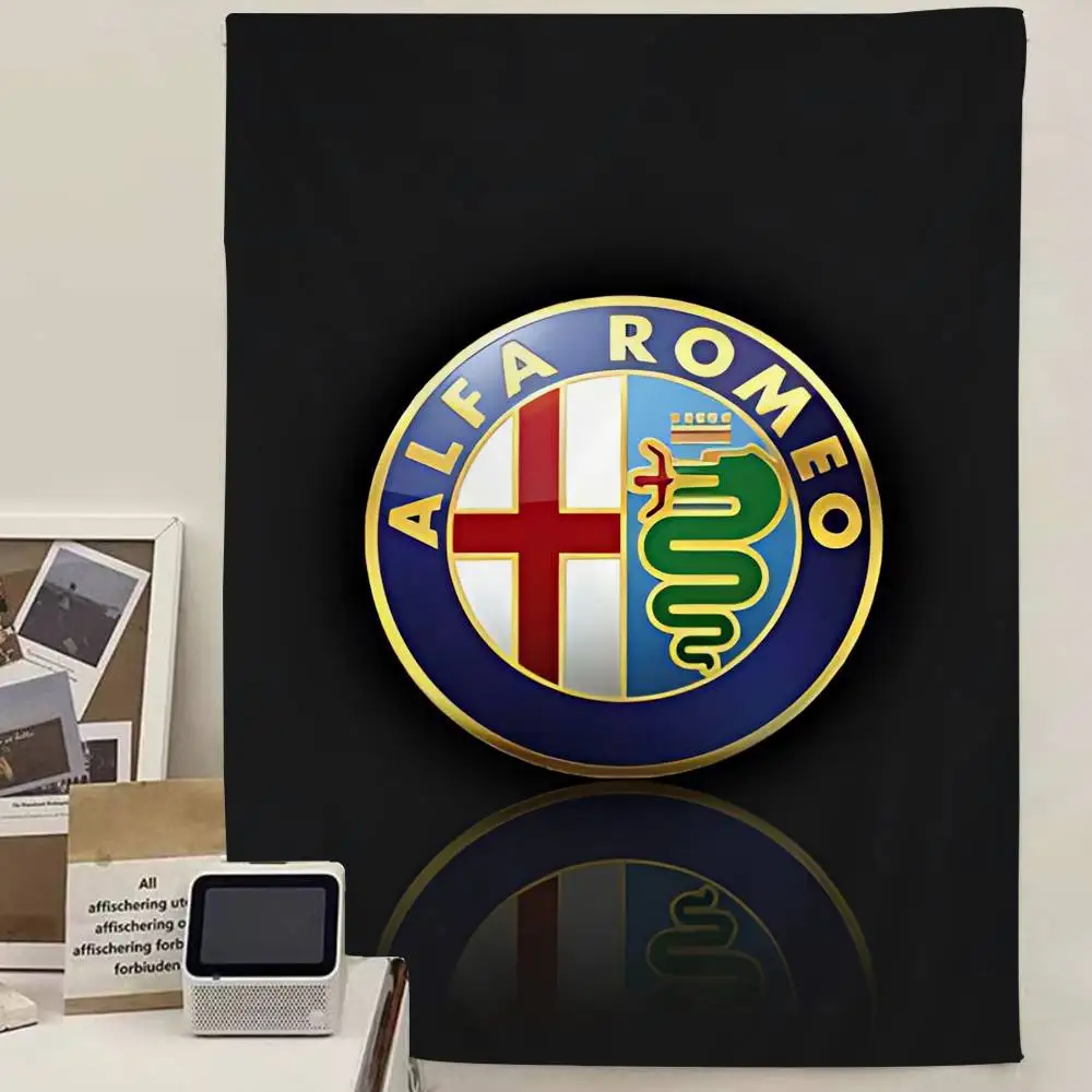 A-Alfas Cool R-Romeoes Cartoon Tapestry Wall Hanging Decoration Household Home Decor