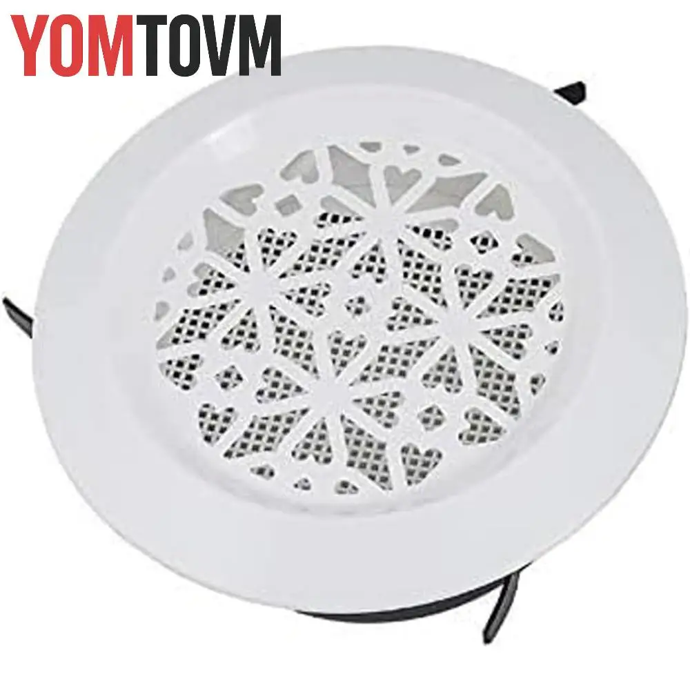 75-200mm Disc Ventilation Grille ABS White Adjustable For Camper Caravan Exterior Modification 75MM/2.93