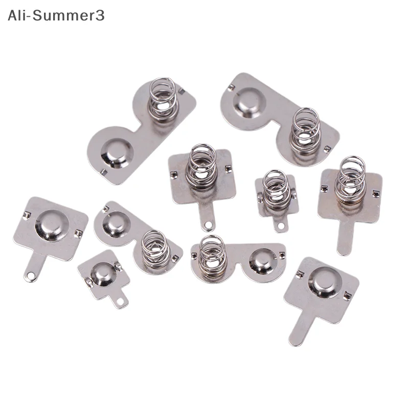 20 pezzi giocattolo fai da te accessori per telecomando foglio a molla foglio di contatto AA/AAA scatola batteria fogli positivi e negativi