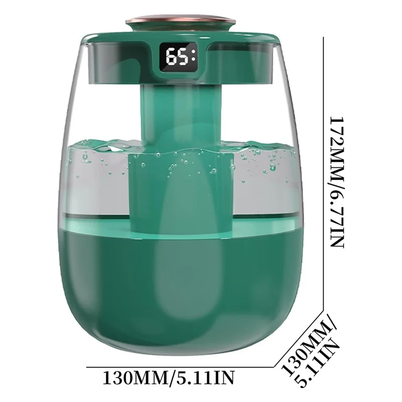 AD24 مرطب غرفة النوم المنزلية USB المكونات في غرفة المعيشة الصغيرة كبيرة الضباب مكتب سطح المكتب سعة كبيرة المرطب دائم الأبيض