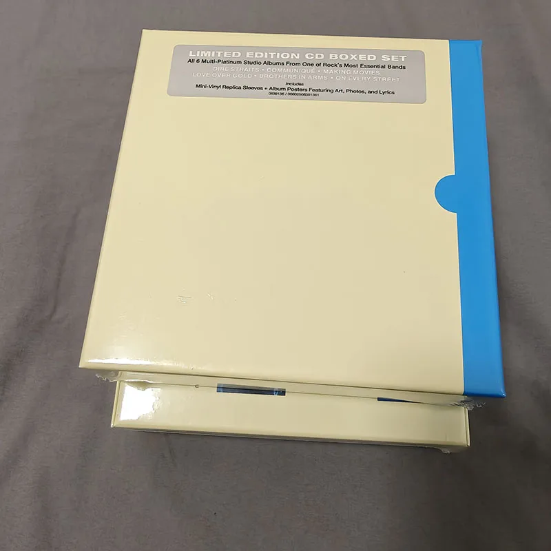 Новый подарочный набор CD-дисков с классической британской рок-музыкой (1978-1991) - коллекция для фанатов, 6 CD