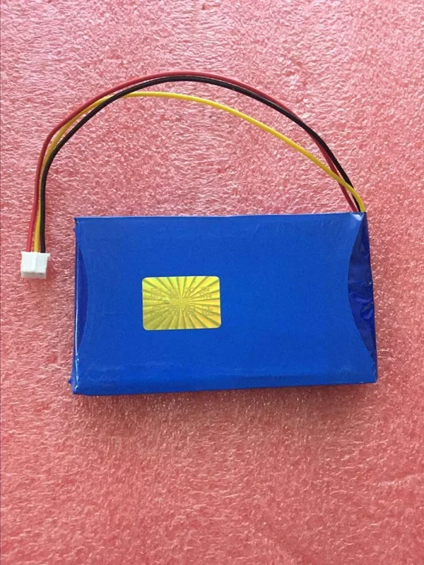 جديد أ 7.4 فولت 755086   رجل عجوز القفز مربع الرقص المحمولة المحمول دي في دي بطارية BBK SAST EVD Malata DVD خلية ليثيوم أيون قابلة للشحن