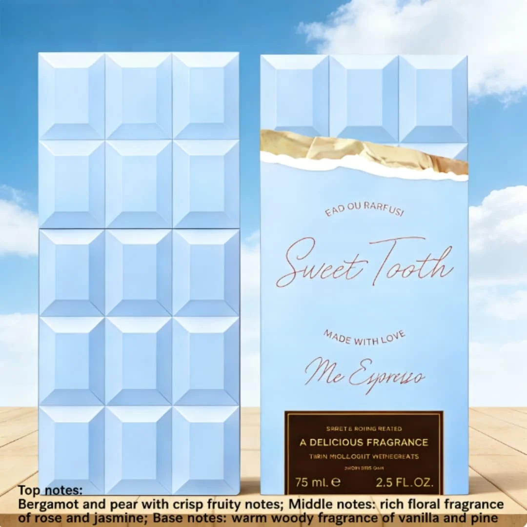 

SweetToothBySinger Sabrina Me Espresso Eau De Parfum 2.5Fl Oz Blue Package
