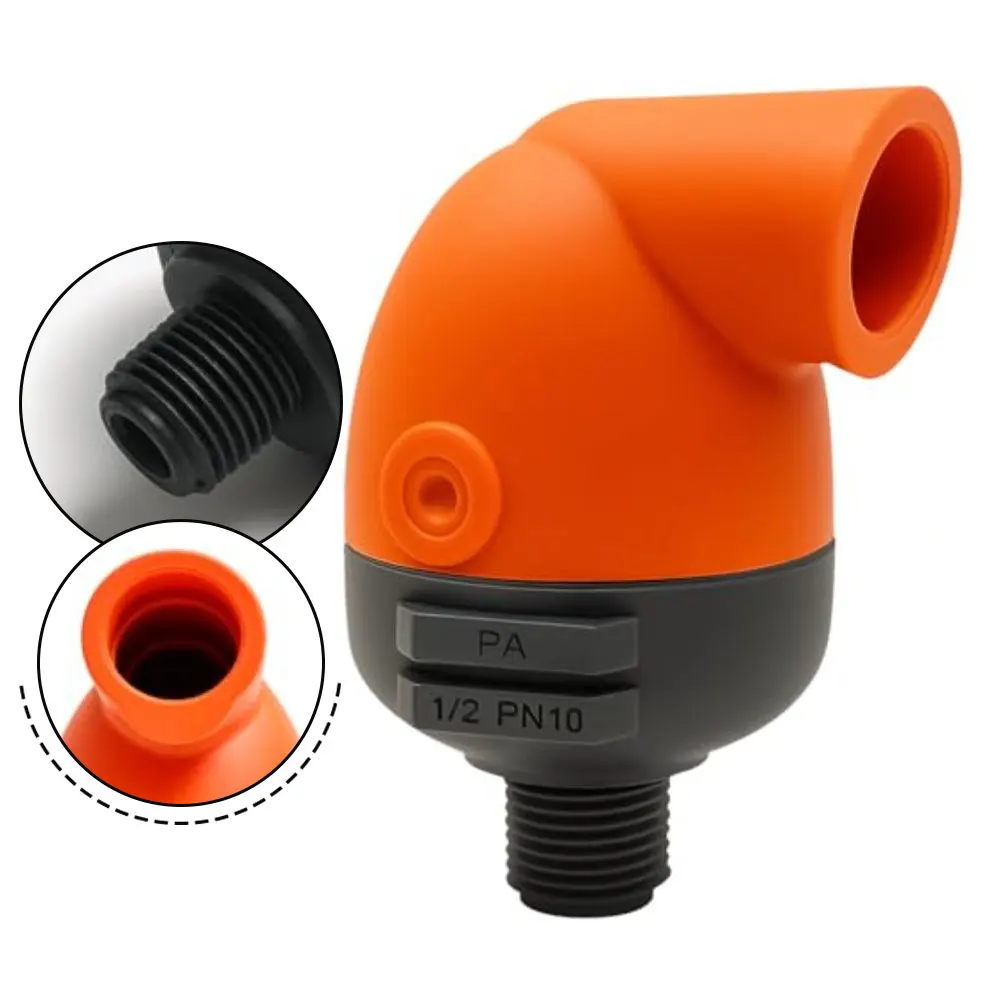 

1pc Automatic Air Vent Valve NPT Thread Connection Venting Dual Venting Outlets For Water Tanks Heating System Pipeline