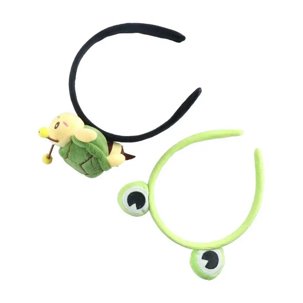 

Gift Cartoon Frog Plush Hairband Animal Korean Style Vegetable Headband Hair Hoop Tortoise Performance