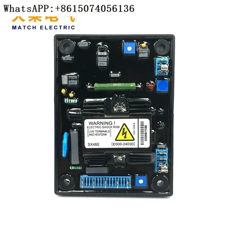 SX460 SX460-A regulador de tensão AVR regulador de tensão automático placa reguladora de tensão