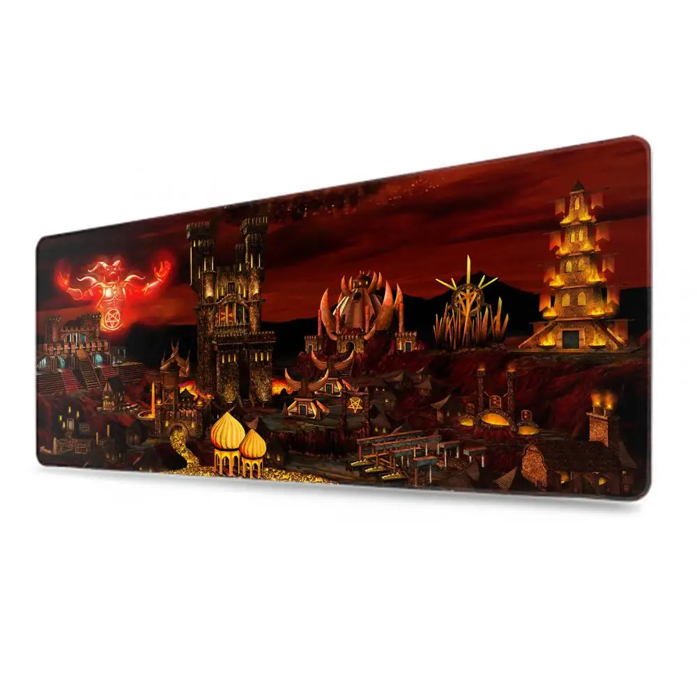 Reconnaissance de Might and Magic 3 Tapis PC Gamer, Tapis de souris d'ordinateur, Tapis de clavier d'ordinateur portable, Polymères de bureau, Grands tapis de souris, Accessoires de jeu