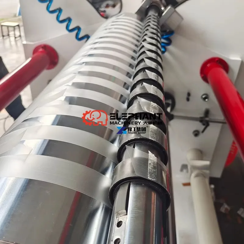 Jumbo Paper Roll Slitting Machine, Center Surface Curling Slitter, Automatic Paper Roll Cutting Machine for Paper Processing