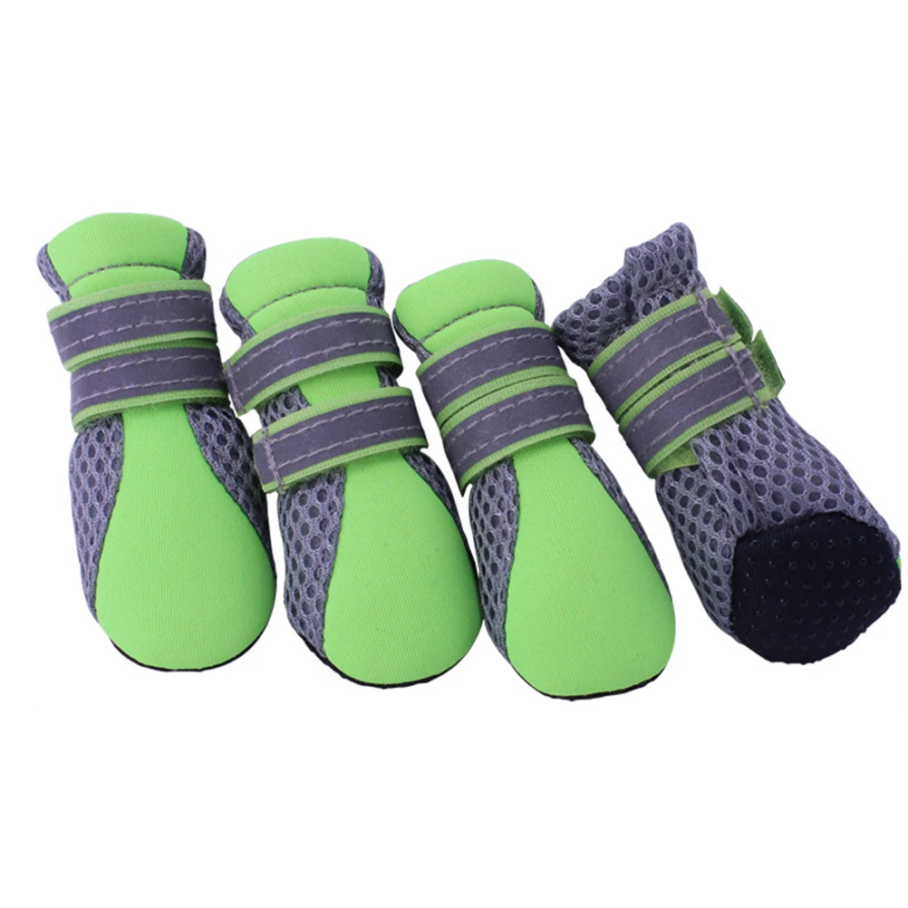 

Puppy Shoes Small Dog Booties Breathable Mesh for Puppies Dogs Hot Pavement Boots