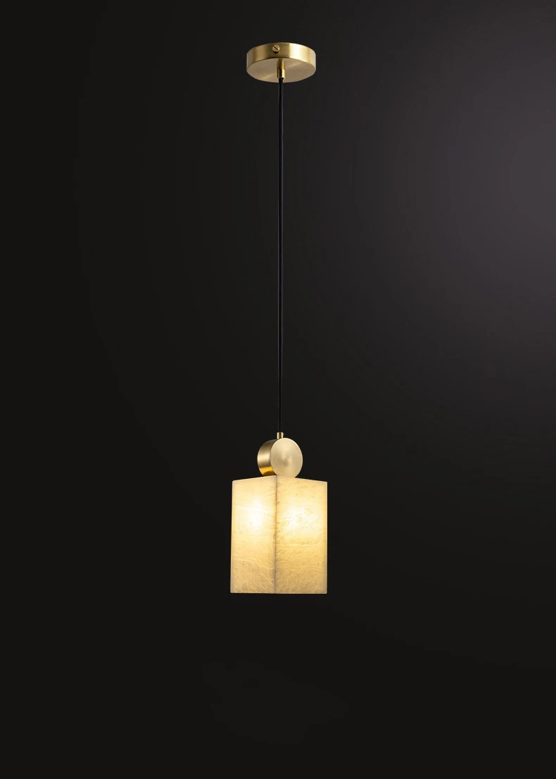 Natural Marble Chandelier G9 Bulb For Dining Room Beroom