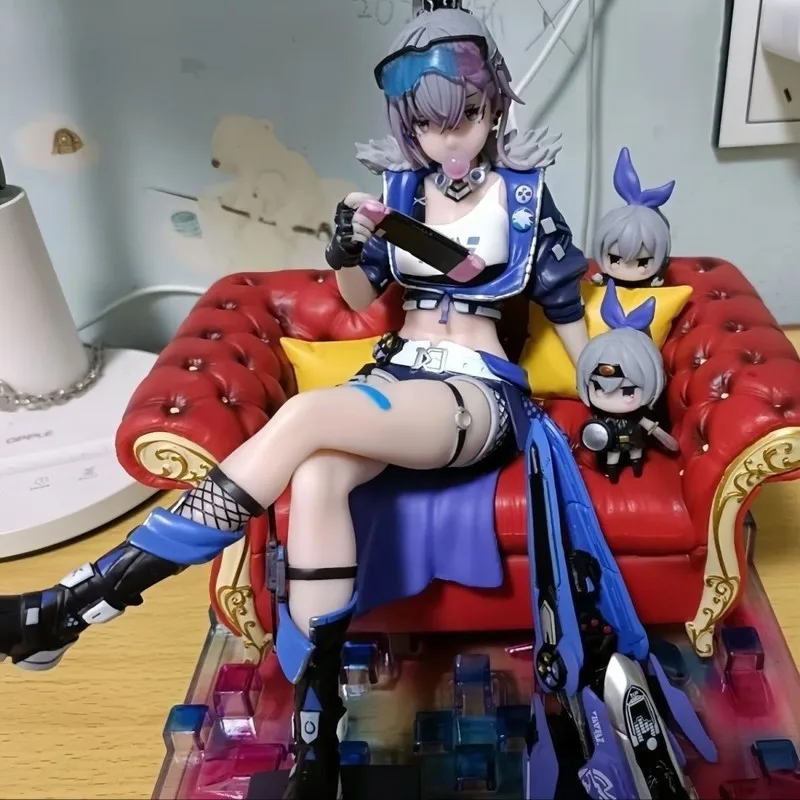 Honkai: Star Rail Figuren Zilveren Wolf Figuur 23 cm Anime Game Girl Model Gk Standbeeld Desktop Decoratie Collectible Ornament Speelgoed