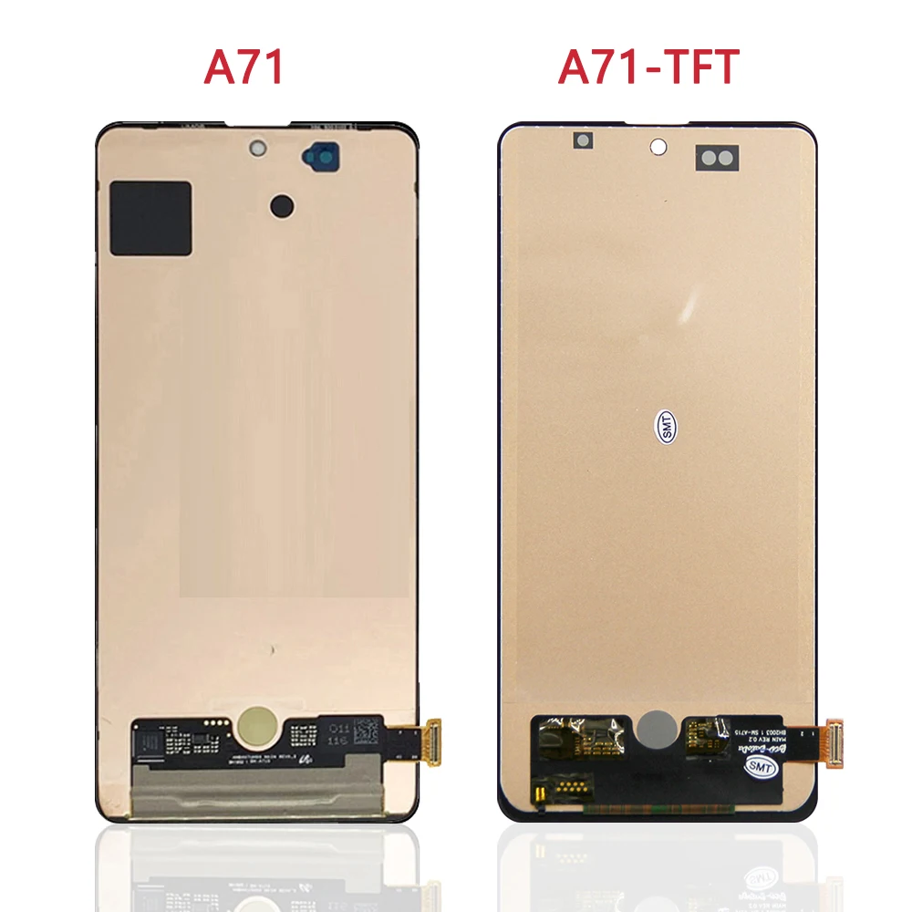 A71 สําหรับ Samsung ทดสอบ A71 A715F A715 A715W A715X จอแสดงผล LCD Touch Screen Digitizer Assembly เปลี่ยน