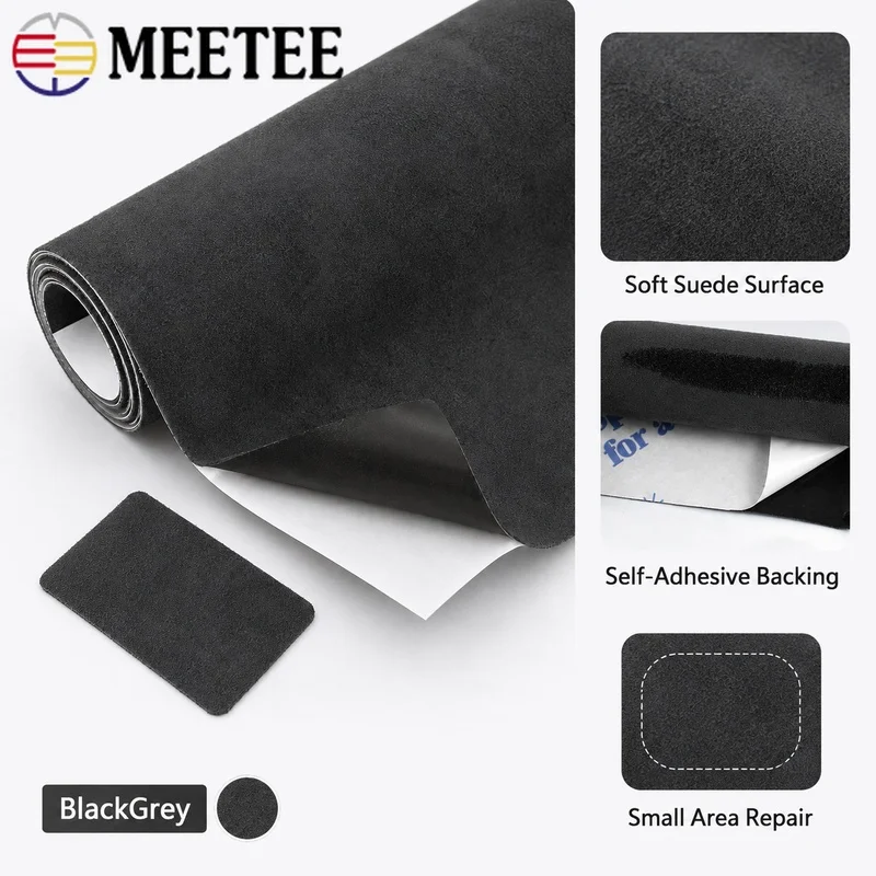 20x30CM 20x70CM Self-Adhesive Suede Fabric Flocked Repair Cloth for Car Interior Furniture Upholstery Handcraft Decorative Patch