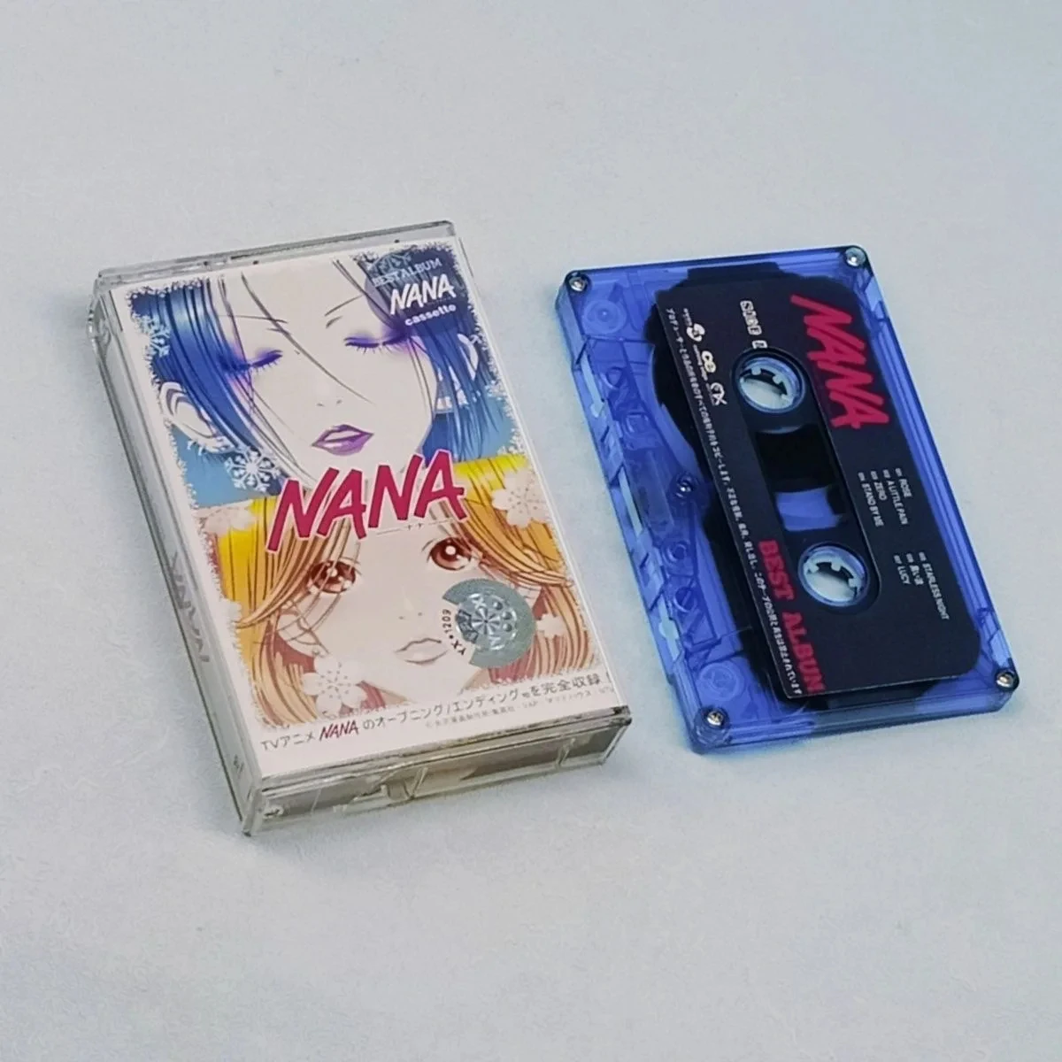Anime NANA Black Stones Anna Tsuchiya Musik Tape Greatest Hits Best Album Kassetten Cosplay Walkman Recorder Auto Soundtracks Box