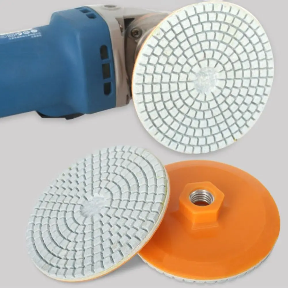 80mm Tile Trimming Polishing Disc Radiate Quickly Chamfering Tile Polishing Pad Plastic Security Angle Grinder Grinding Disc