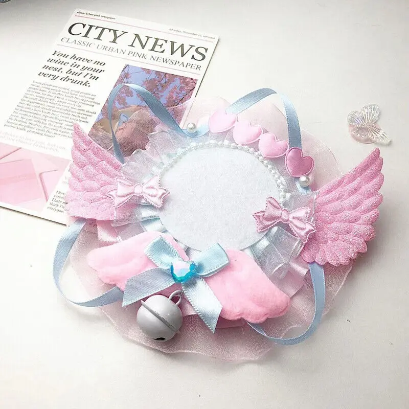 

1pc Cute Badge Holder for Itabag Ornament Handmade Badge Pins Holders Lolita Handmade School Backpack Diy Ornament
